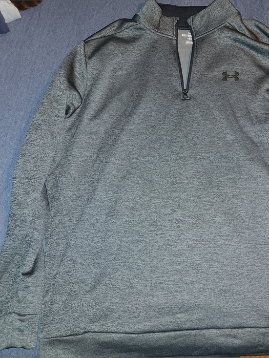 Under Armour Other - Under Armour Grey Quarter-Zip Pullover